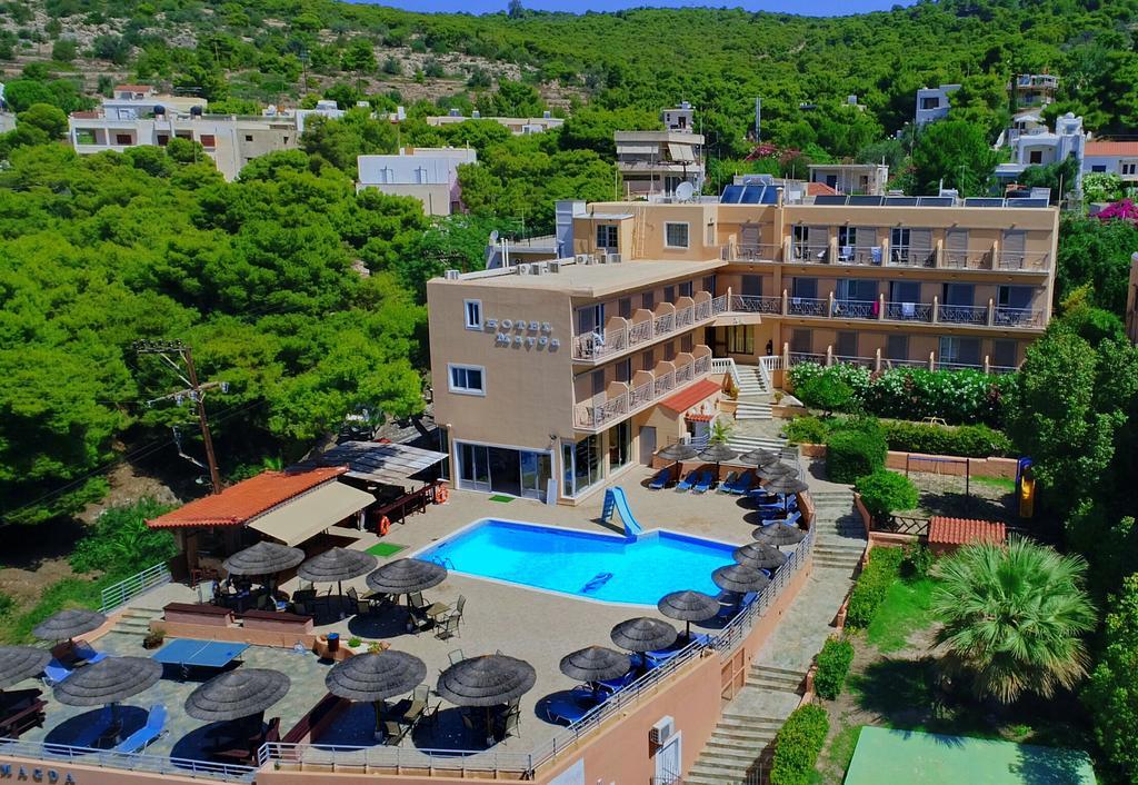 Hotel Magda Agia Marina  Eksteriør billede